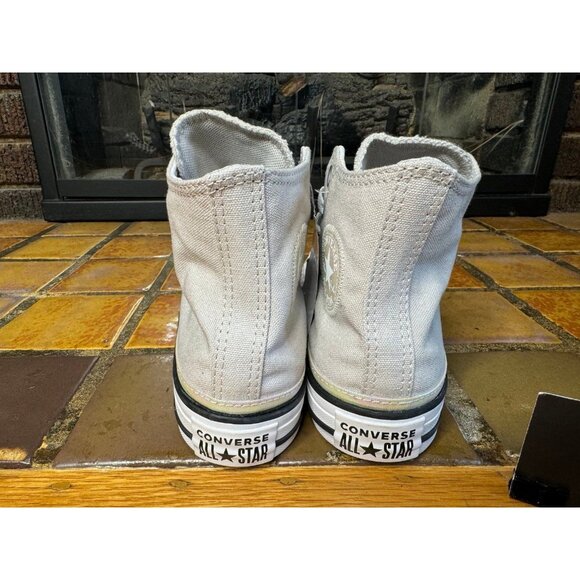 Women’s 5 Converse Chuck Taylor All Star Hi Iridescent Athletic Shoes 566110f - Picture 6 of 9